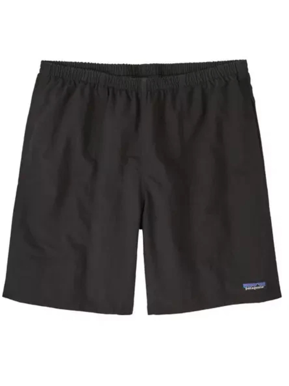 NWT Patagonia Baggies Longs Size Medium M Black 6" Inseam Swim Trunks Shorts
